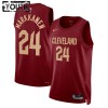 Dres Cleveland Cavaliers Lauri Markkanen 24 Nike 2022-23 Icon Edition Maroon Swingman - Dječji